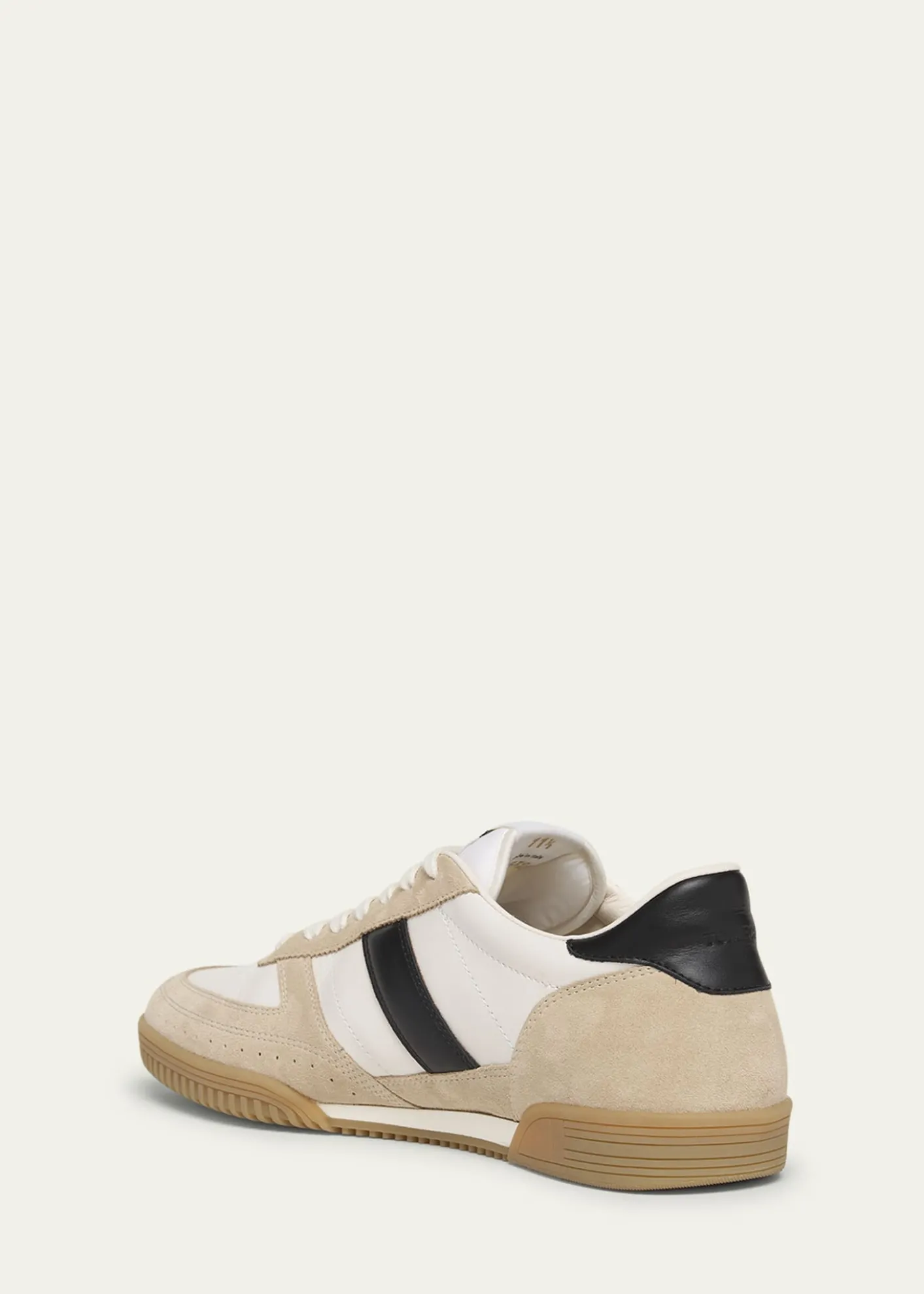 TOM FORDMen's Terence Suede and Leather Low-Top Sneakers