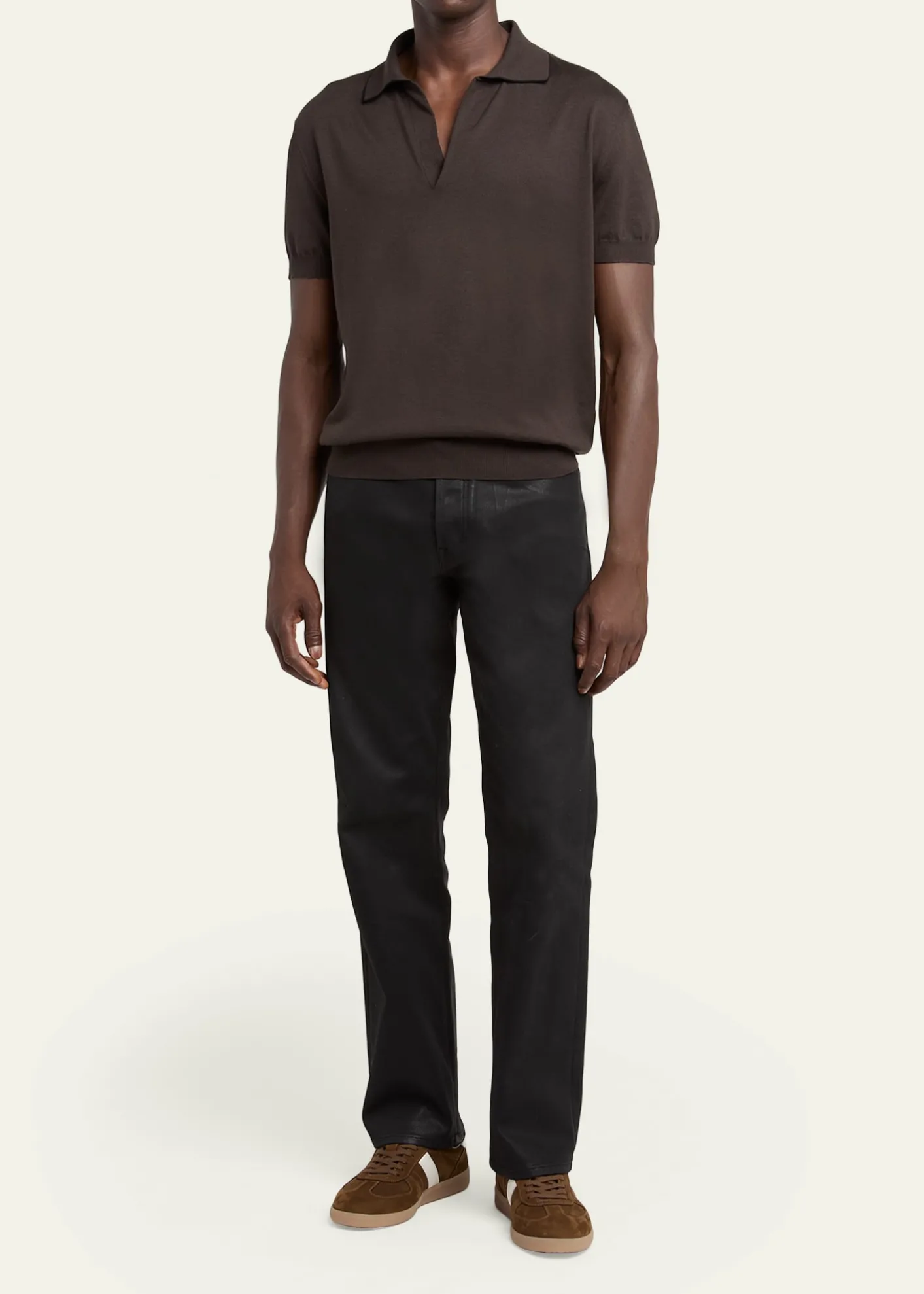 TOM FORDMen's Terence Suede Low-Top Sneakers