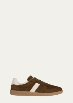TOM FORDMen's Terence Suede Low-Top Sneakers