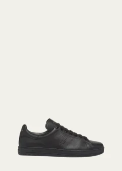 TOM FORDMen's Warwick Leather Sneakers