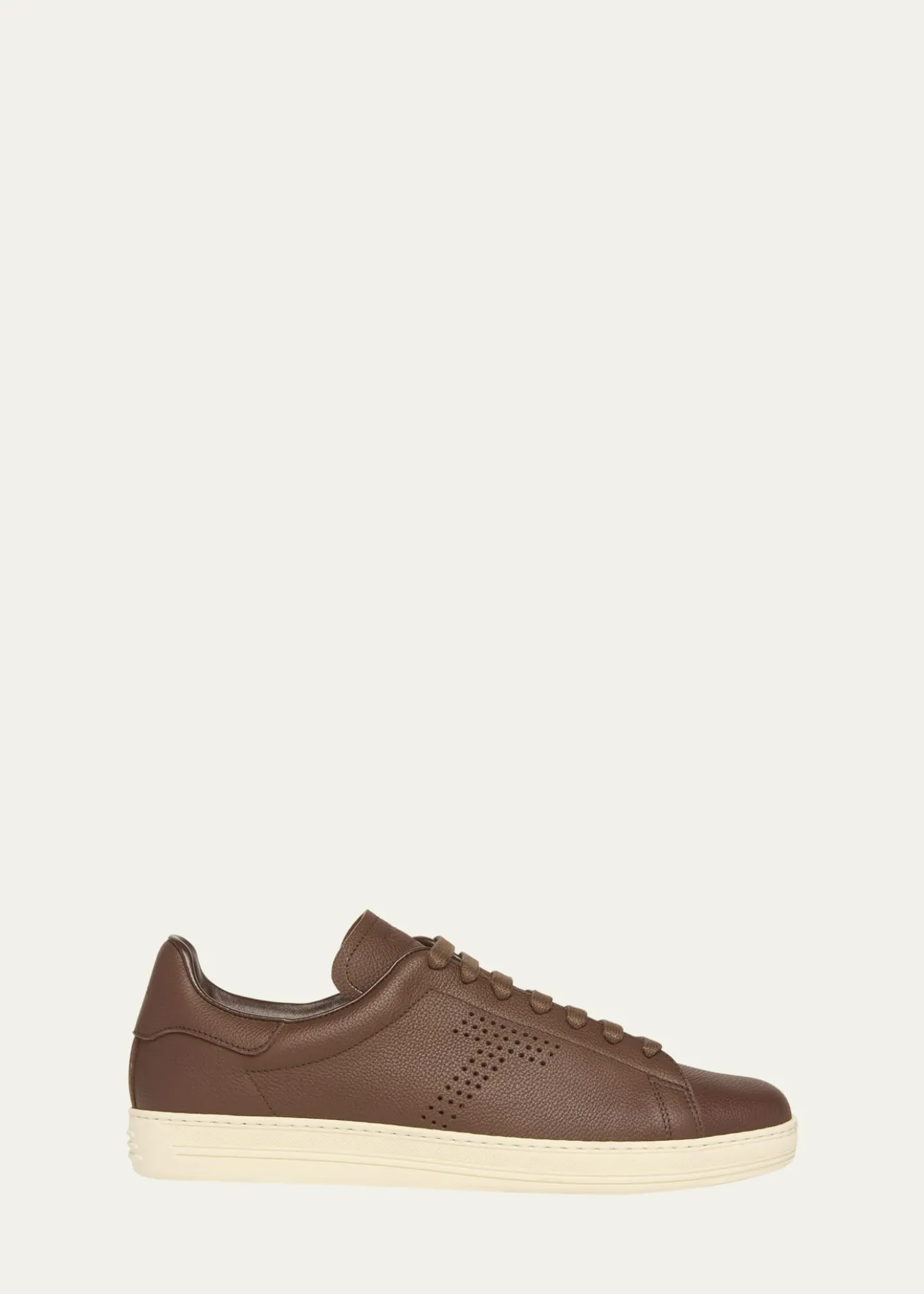 TOM FORDMen's Warwick Soft Grain Leather Sneakers
