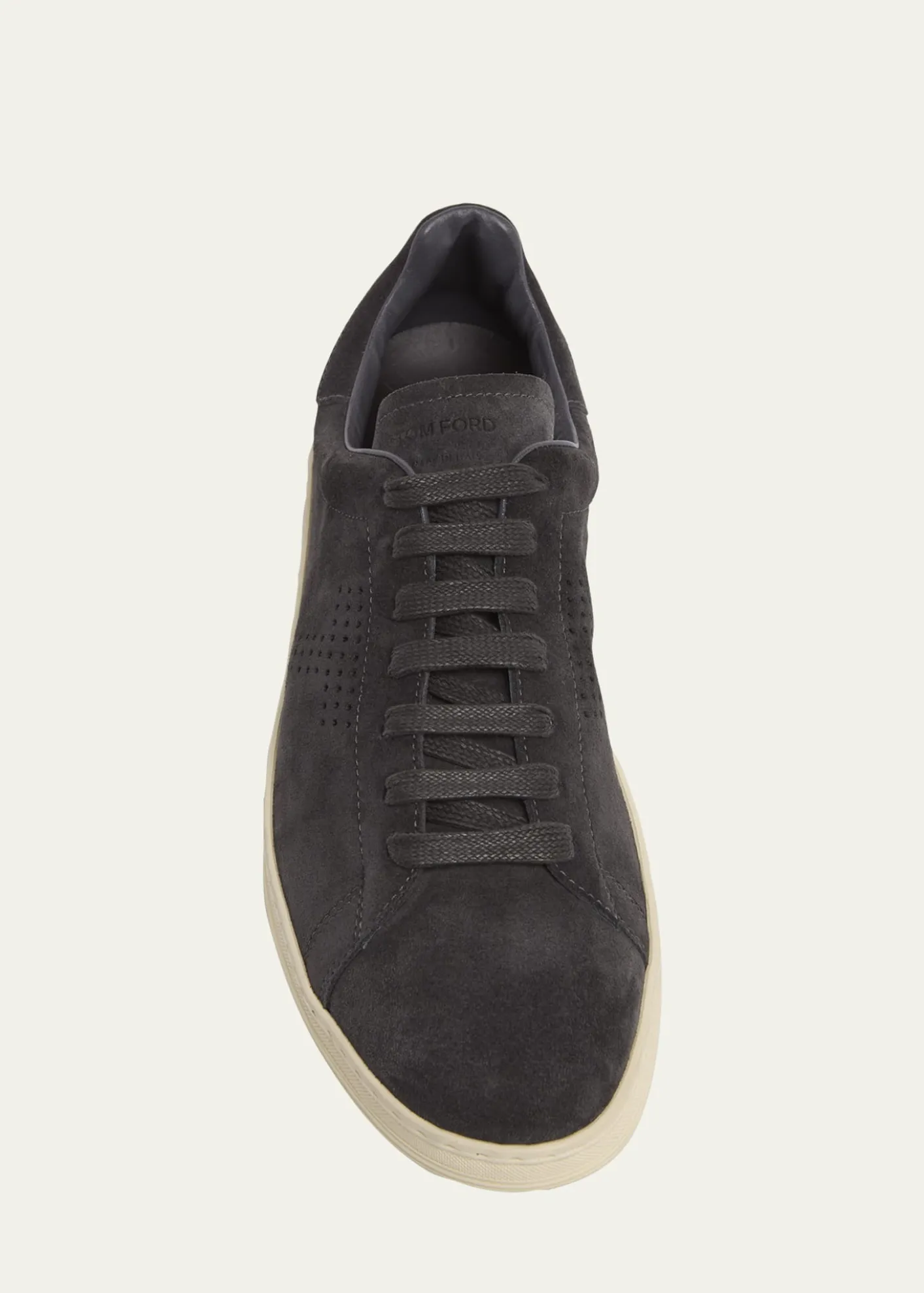TOM FORDMen's Warwick Suede Low-Top Sneakers