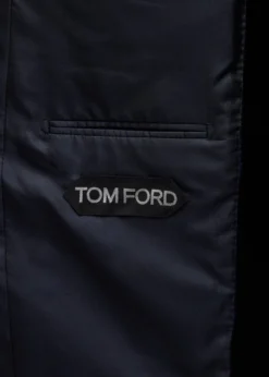 TOM FORDMen's Wool-Silk Velvet Cocktail Jacket