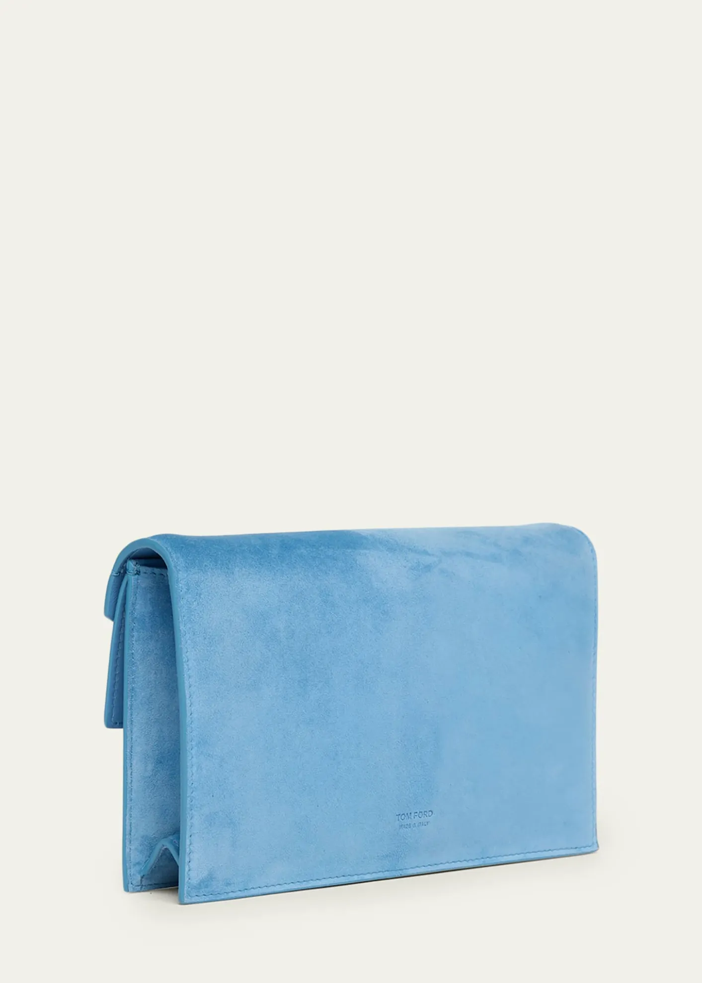 TOM FORDMini Suede T-Clasp Shoulder Bag