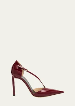 TOM FORD100mm Queen Anne Patent Leather Pumps