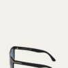 TOM FORDMorgan Thick Square Acetate Sunglasses, Black/Blue