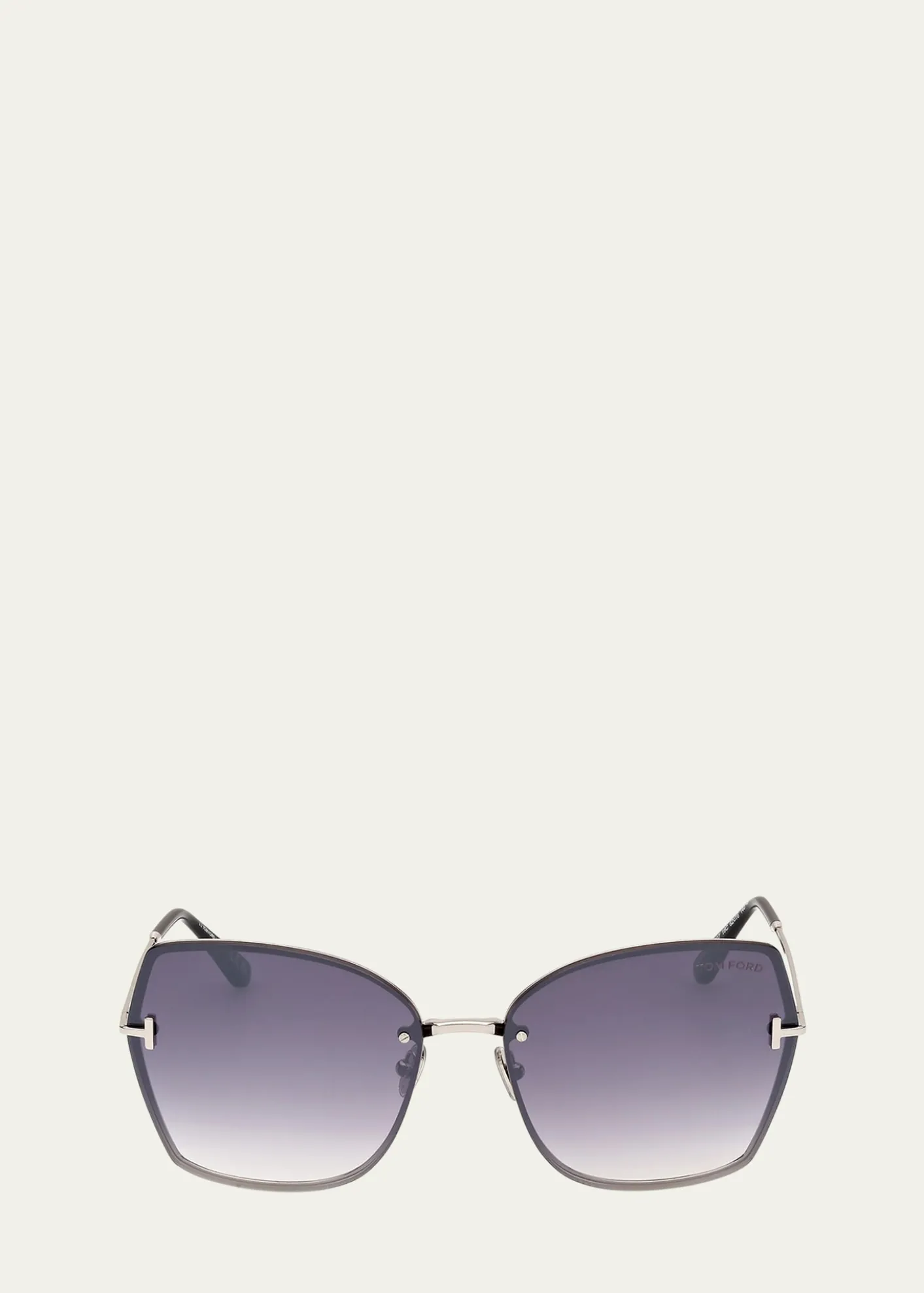TOM FORDNickie Metal Butterfly Sunglasses