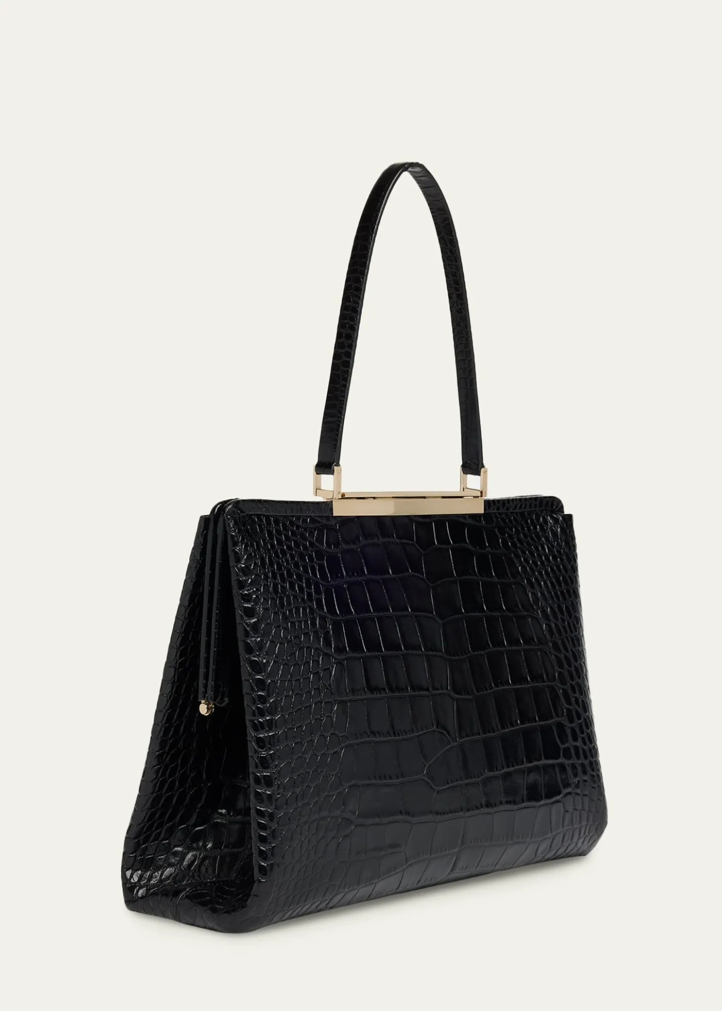 TOM FORDPatrick Croc-Embossed Leather Shoulder Bag