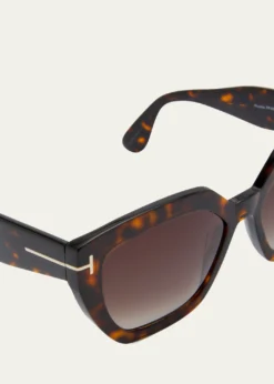 TOM FORDPhoebe Square Plastic Sunglasses
