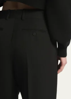 TOM FORDPleated Wool-Blend Trousers
