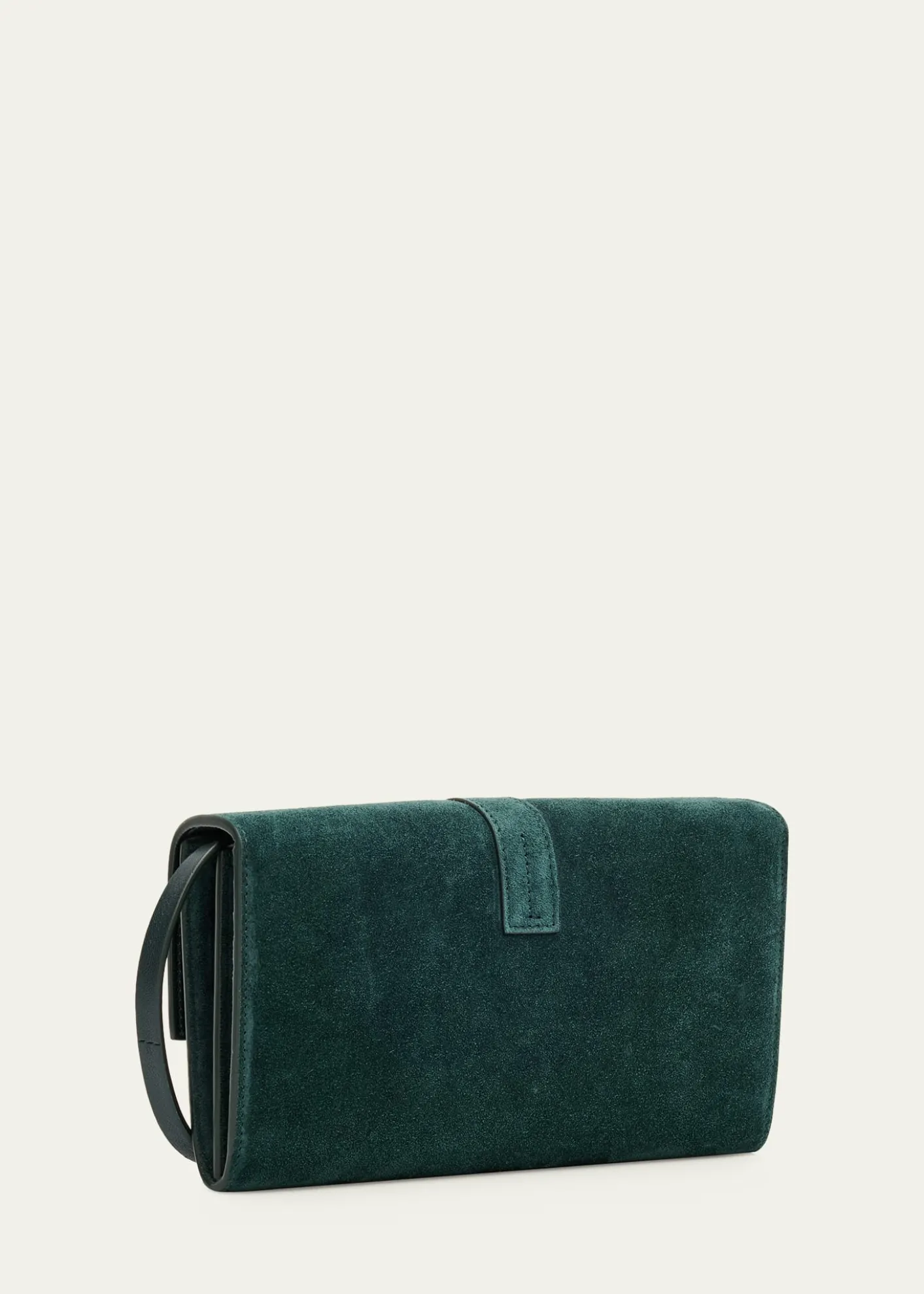 TOM FORDSuede Hanging T Crossbody Wallet