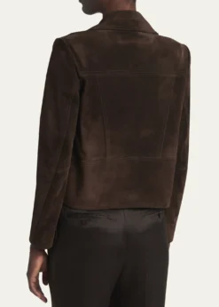 TOM FORDSuede Moto Jacket