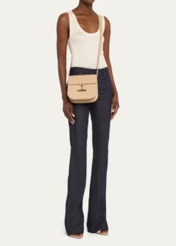 TOM FORDTara Mini Shoulder Bag in Grained Leather