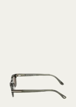 TOM FORDTara 57mm Square Sunglasses
