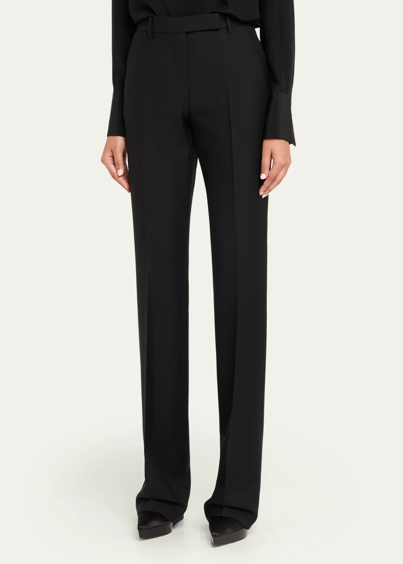 TOM FORDWool-Blend Straight-Leg Pants