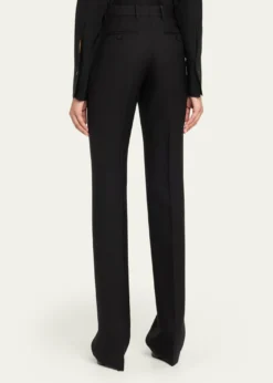 TOM FORDWool-Blend Straight-Leg Pants