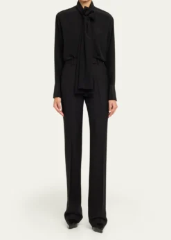 TOM FORDWool-Blend Straight-Leg Pants