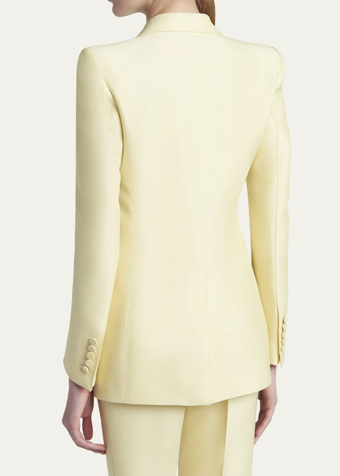 TOM FORDWool Silk Single-Breasted Jacket