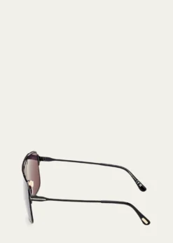 TOM FORDZappa Metal and Acetate Aviator Sunglasses