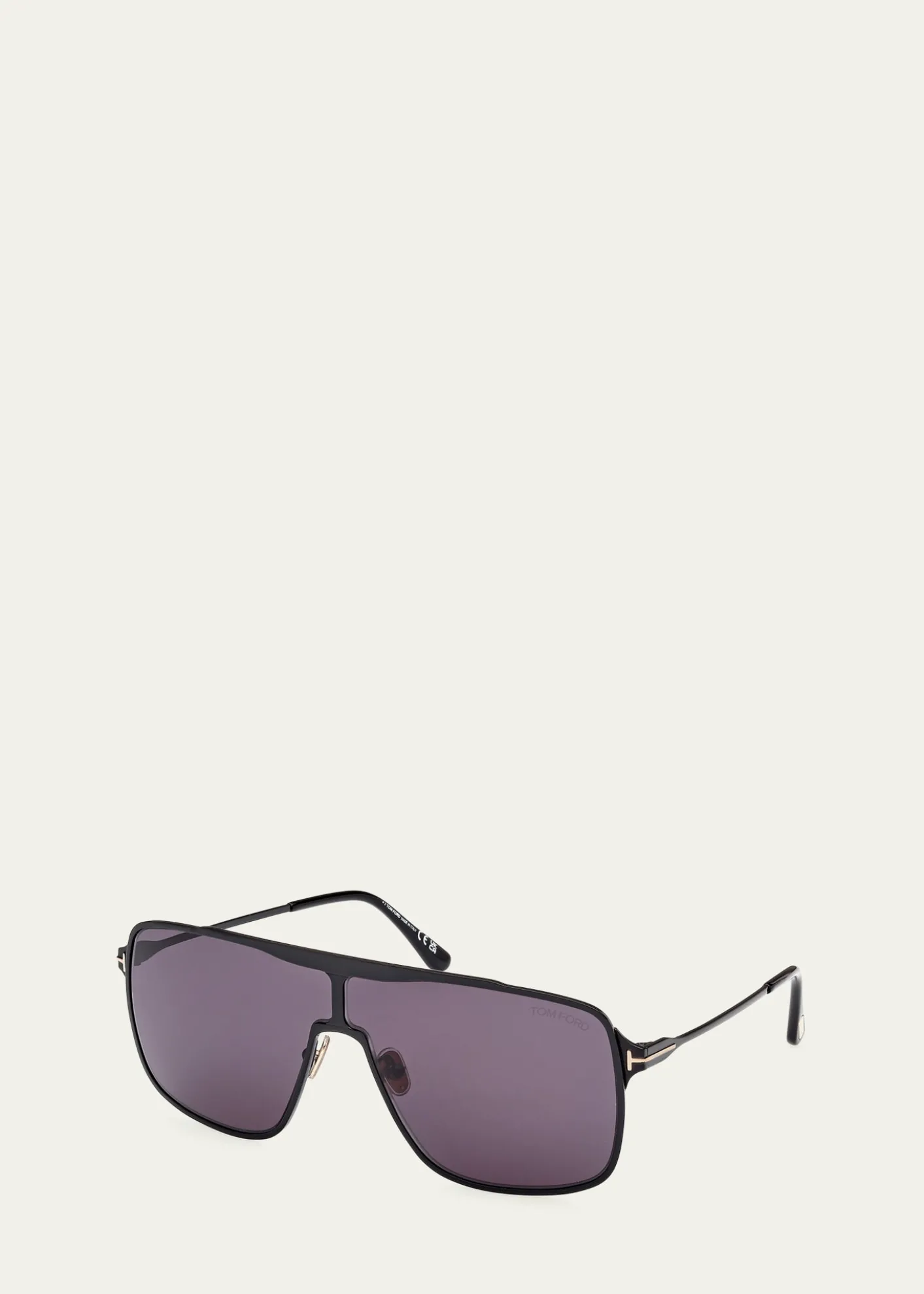 TOM FORDZappa Metal and Acetate Aviator Sunglasses