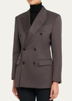 TONYWACKDouble-Breasted Wool Blazer