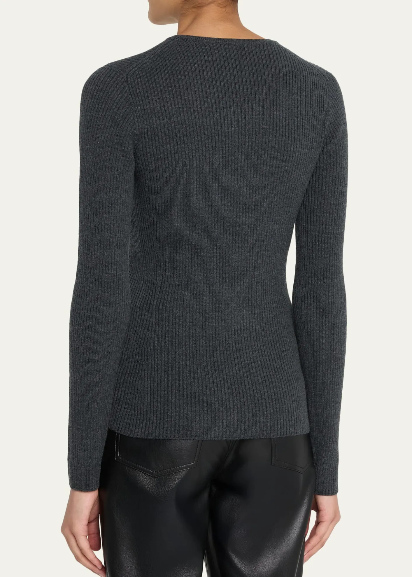 TONYWACKSuper-Fine Wool Crewneck Top