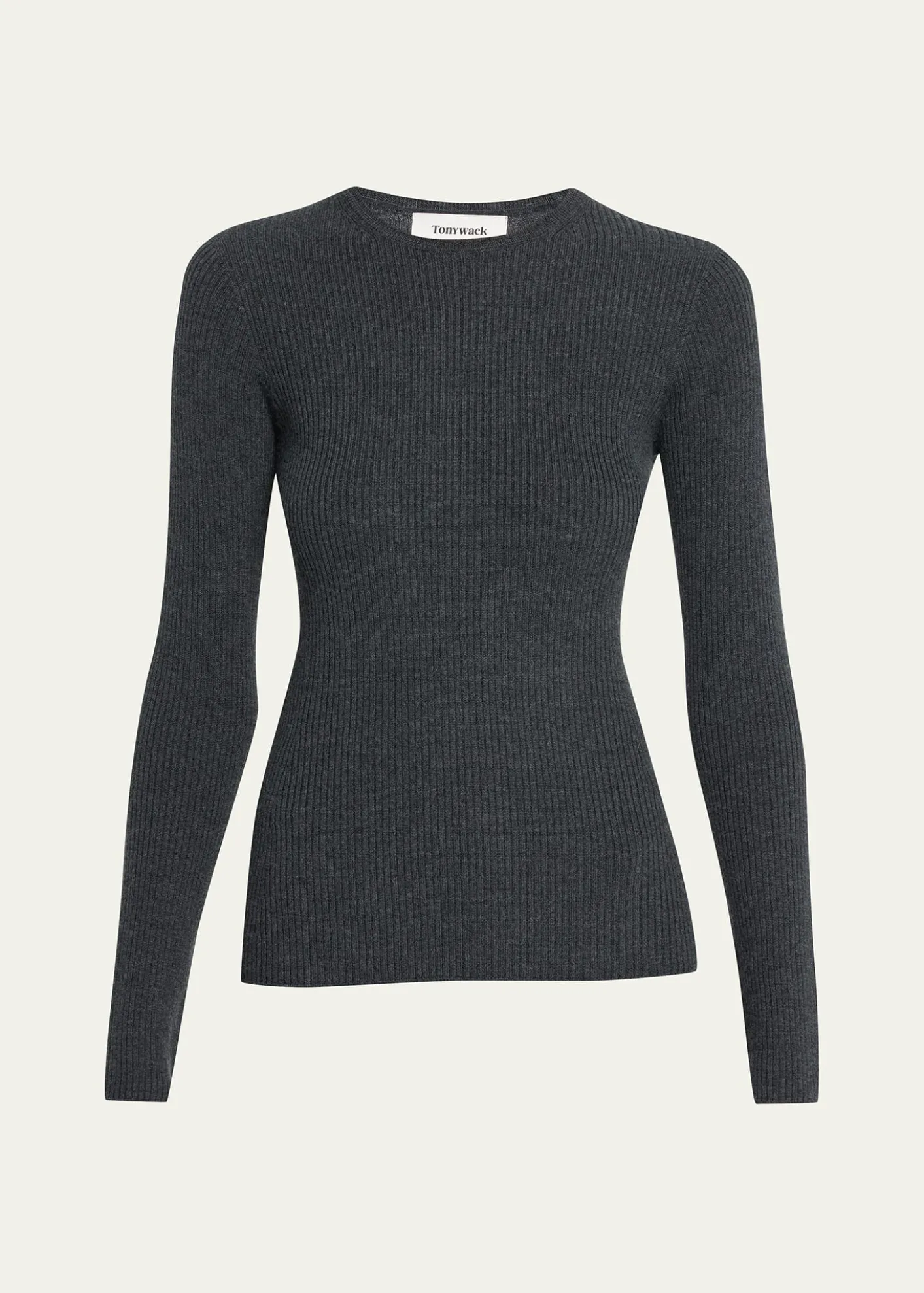 TONYWACKSuper-Fine Wool Crewneck Top