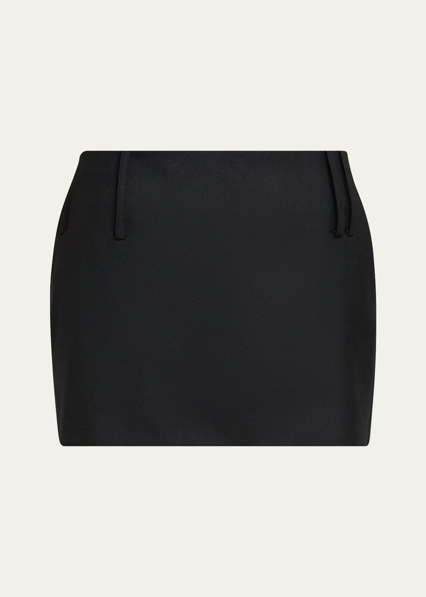 TONYWACKWool Mini Skirt