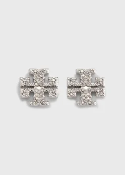 Tory BurchIcon Pavé Stud Earrings