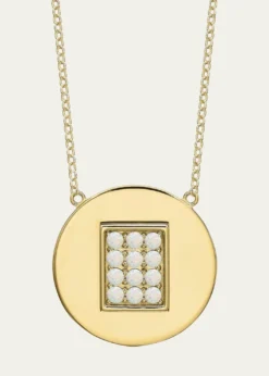 Tracee Nichols14K Gold Opal Birthstone Necklace