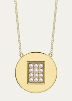 Tracee Nichols14K Gold Pearl Birthstone Necklace