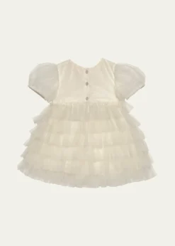 Tutu Du MondeGirl's Bebe Meadow Embellished Tulle Dress, Size Newborn-24M