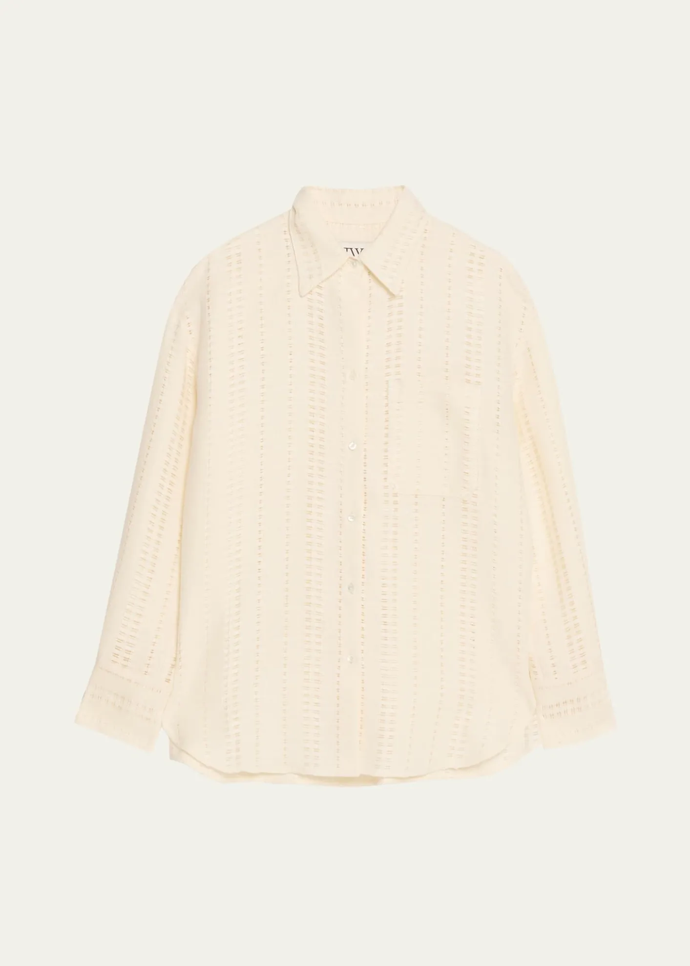 TWPBig Joe Linen Button-Front Shirt