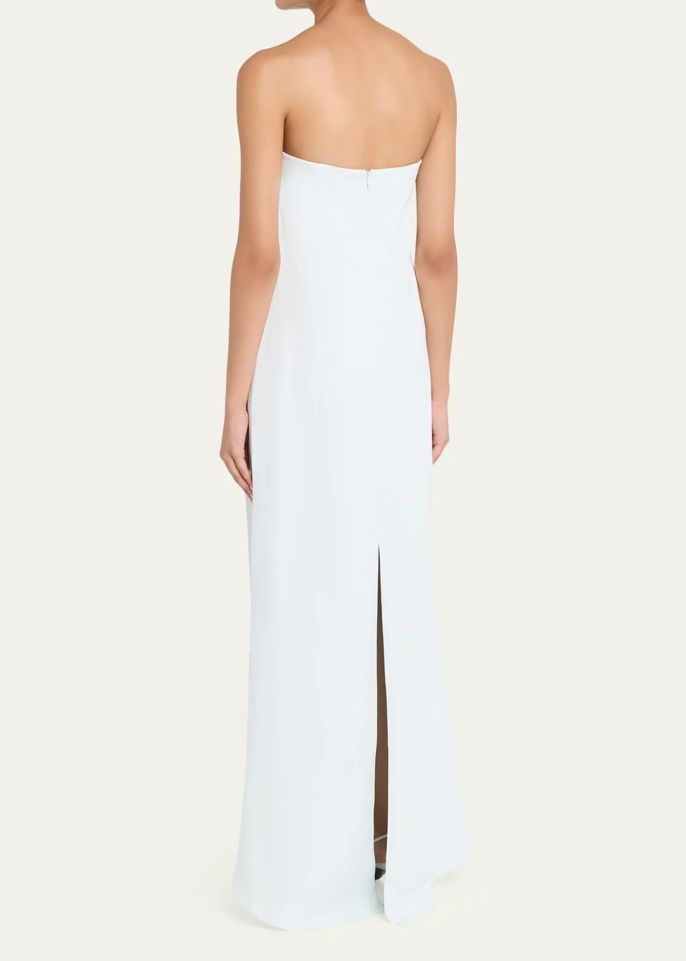 TWPCarolyn's Gown in Coated Viscose Linen