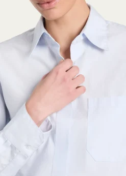 TWPCowboy Update Cotton Button-Front Shirt