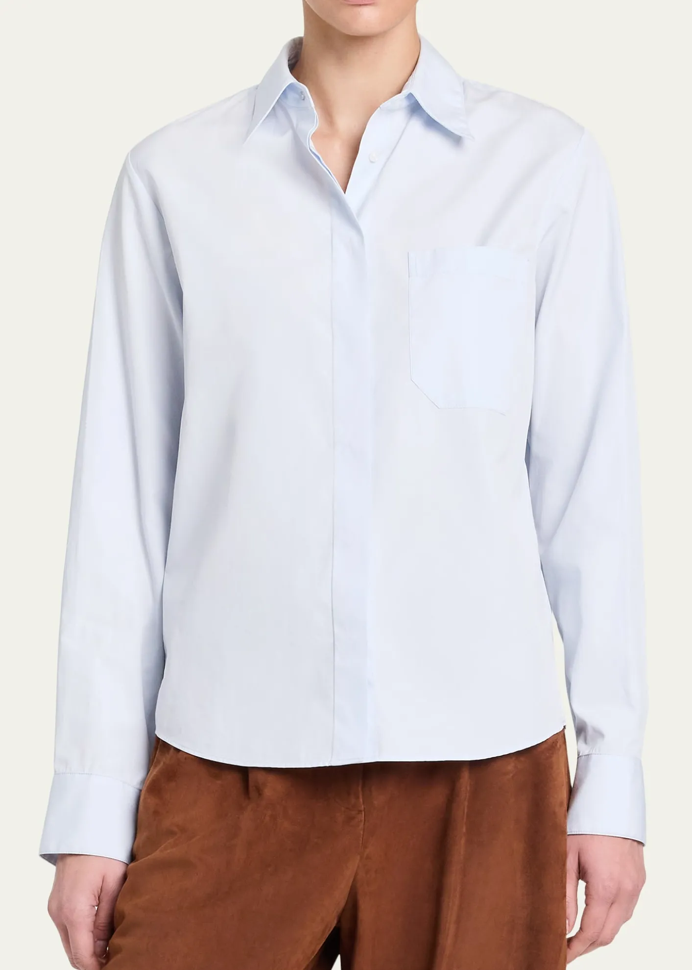TWPCowboy Update Cotton Button-Front Shirt
