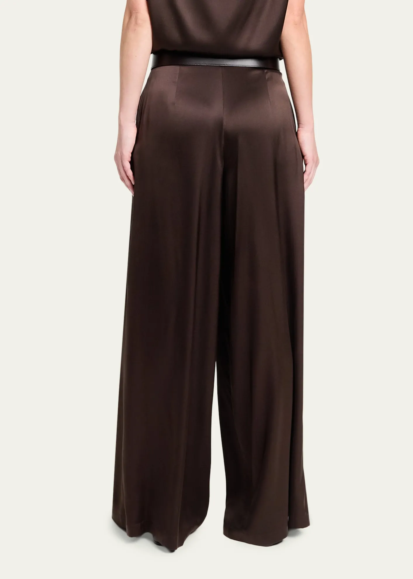 TWPDrew Silk Wide-Leg Pants