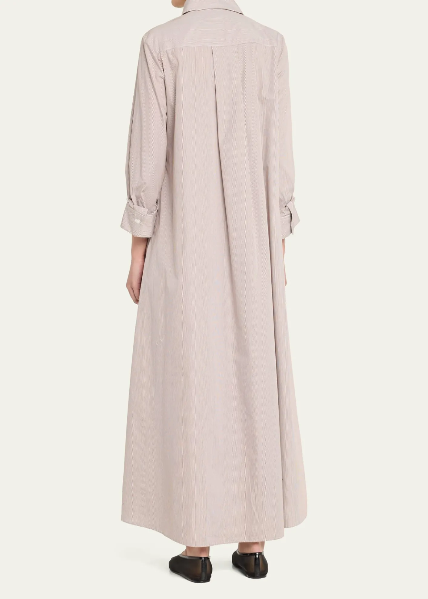 TWPJennys Striped Maxi Shirtdress