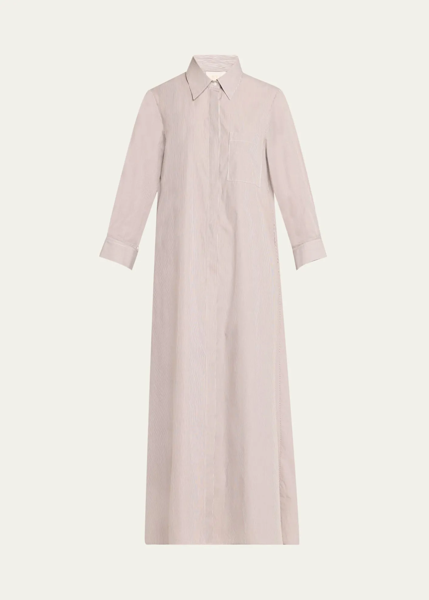 TWPJennys Striped Maxi Shirtdress