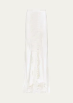 TWPLace Silk Maxi Skirt