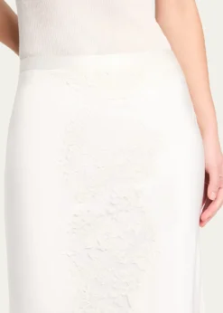 TWPLace Silk Maxi Skirt