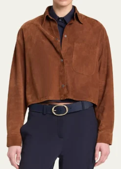 TWPLittle Big Joe Shirt in Suede