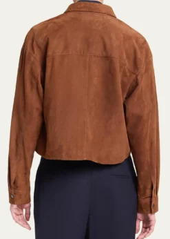 TWPLittle Big Joe Shirt in Suede