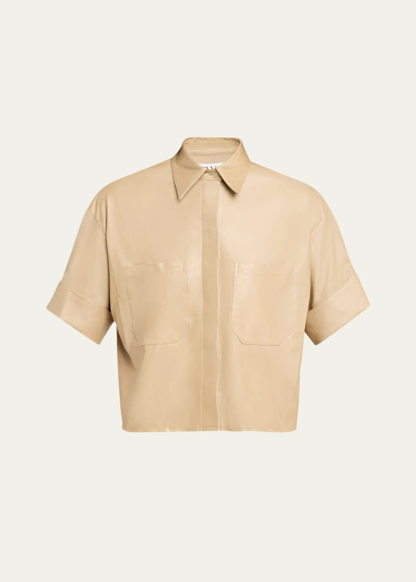 TWPMy Newest Mistake Shirt in Leather