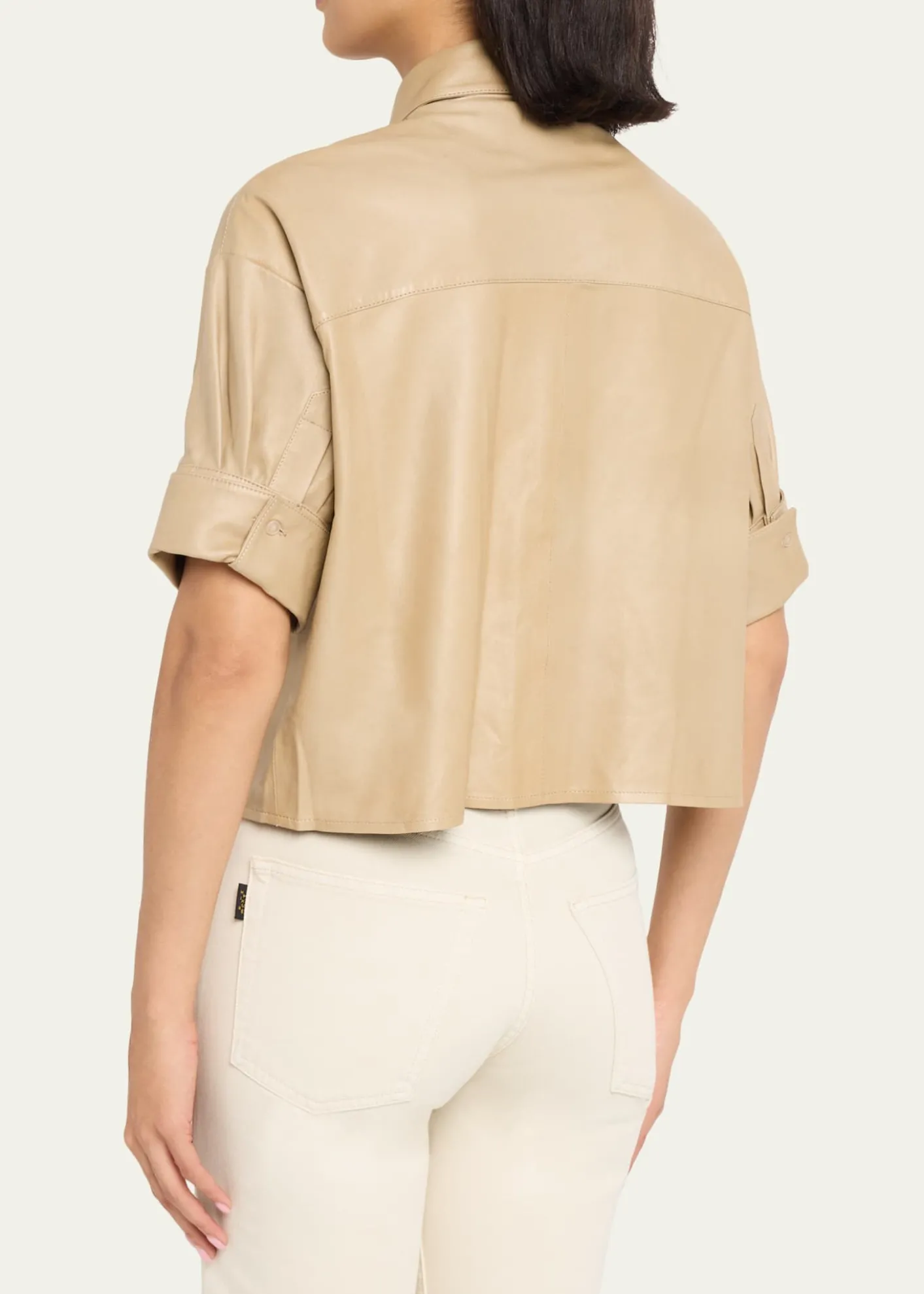 TWPMy Newest Mistake Shirt in Leather