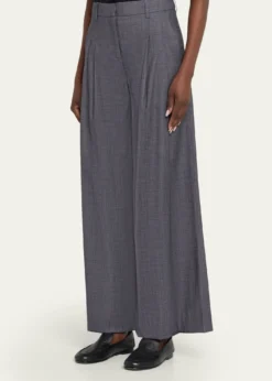 TWPNew Didi Lightweight Viscose-Wool Trousers