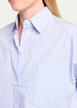 TWPNext Ex Striped Cropped Shirt