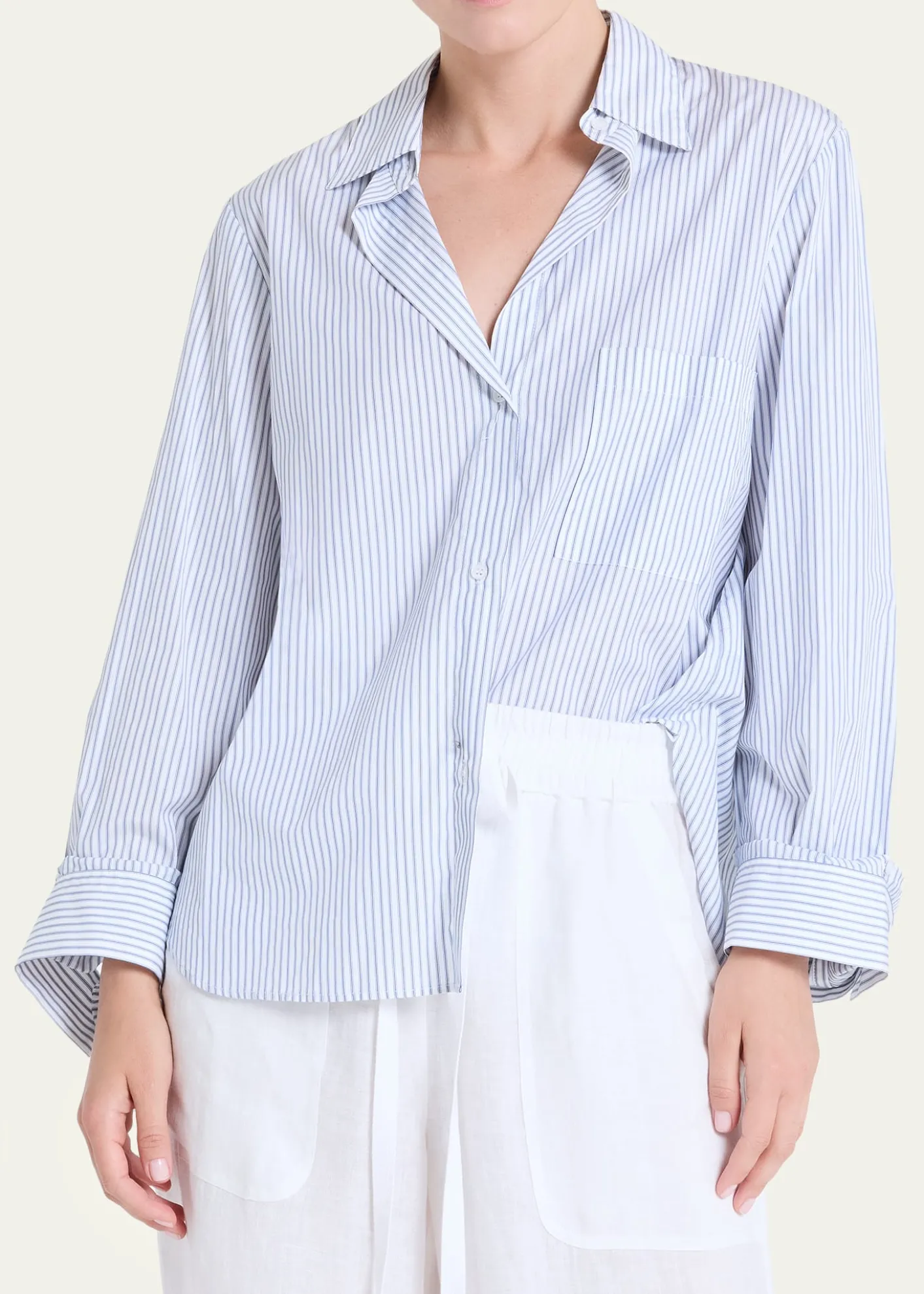 TWPNext Morning Striped Button-Front Shirt