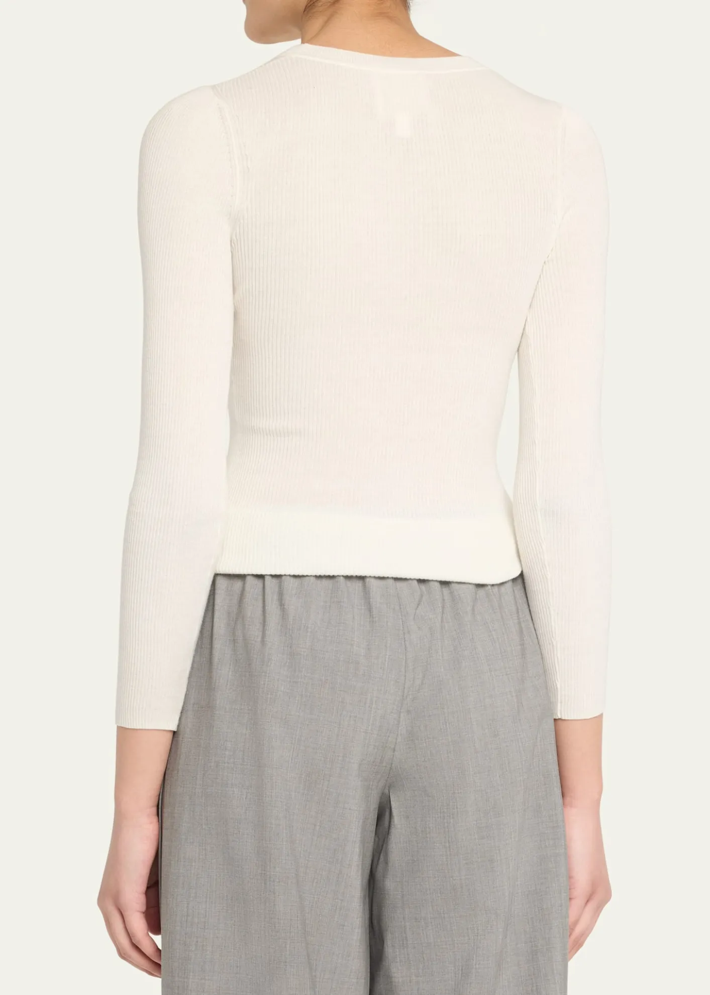 TWPRibbed Wool Pullover