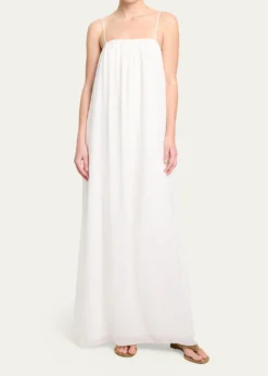 TWPShirred Column Maxi Dress